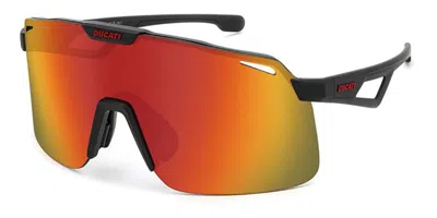 Carrera Ducati Carduc 066/s 003/uz Occhiali Da Sole Neri Per Uomo In Black