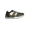 Carrera Emerald Glide Sporty Sneakers With Contrast Laces In Green