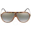 Carrera Endurance Grey Gradient Pilot Unisex Sunglasses Endurance 65/n 0epz/fq 63 In Grey