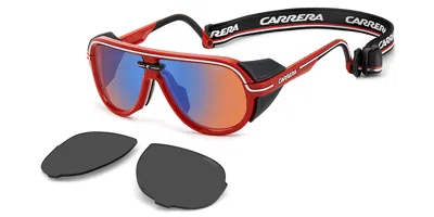 Carrera Everest/s C9a/fs Men's Sunglasses Red Size 59