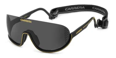 Carrera Eyedra 003/ir Occhiali Da Sole Neri Per Uomo