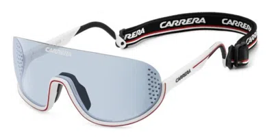 Carrera Eyedra 6ht/1p Occhiali Da Sole Bianchi Per Uomo
