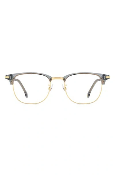 Carrera Eyewear 50mm Rectangular Optical Glasses In Gold