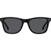 Carrera Eyewear 51mm Rectangle Sunglasses In Black