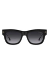 Carrera Eyewear 53mm Gradient Square Sunglasses