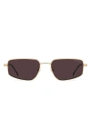 Carrera Eyewear 53mm Rectangular Sunglasses In Brown