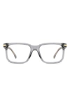 Carrera Eyewear 54mm Rectangular Optical Glasses In Gray