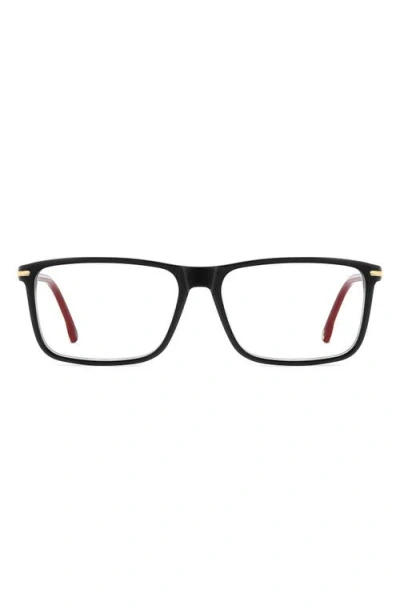 Carrera Eyewear 54mm Rectangular Optical Glasses In Multi