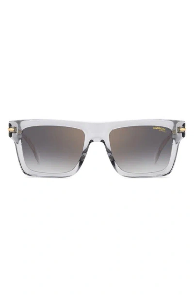 Carrera Eyewear 54mm Rectangular Sunglasses In Grey