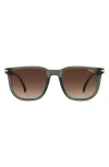 Carrera Eyewear 54mm Rectangular Sunglasses In Gray