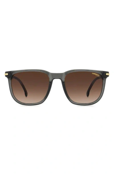 Carrera Eyewear 54mm Rectangular Sunglasses In Gray