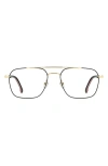 Carrera Eyewear 55mm Square Optical Glasses In Multi