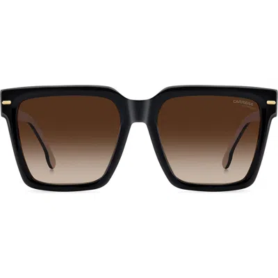 Carrera Eyewear 56mm Gradient Square Sunglasses