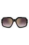 Carrera Eyewear 56mm Gradient Square Sunglasses In Multi