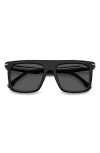 Carrera Eyewear 56mm Rectangular Flat Top Sunglasses In Multi