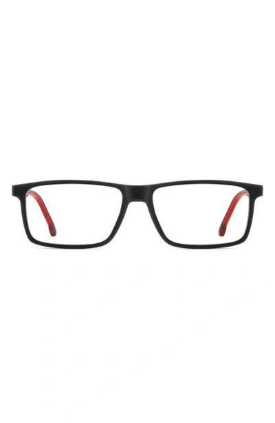 Carrera Eyewear 56mm Rectangular Optical Glasses