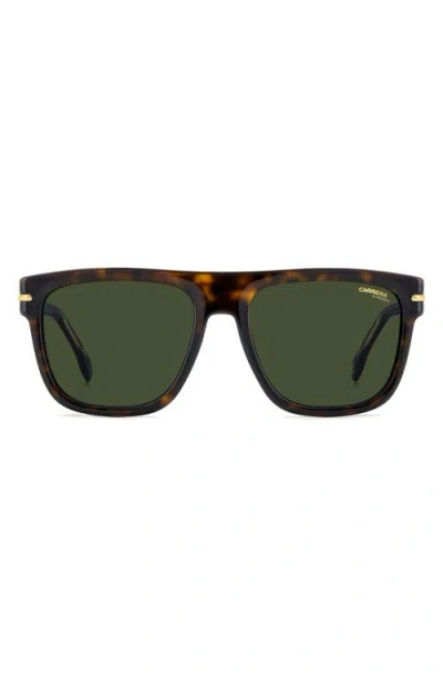 Carrera Eyewear 57mm Rectangular Sunglasses In Multi