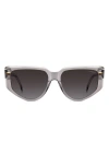 Carrera Eyewear 57mm Rectangular Sunglasses In Multi