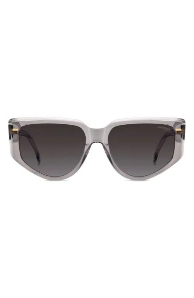 Carrera Eyewear 57mm Rectangular Sunglasses In Multi