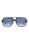 Carrera Eyewear 58mm Navigator Sunglasses