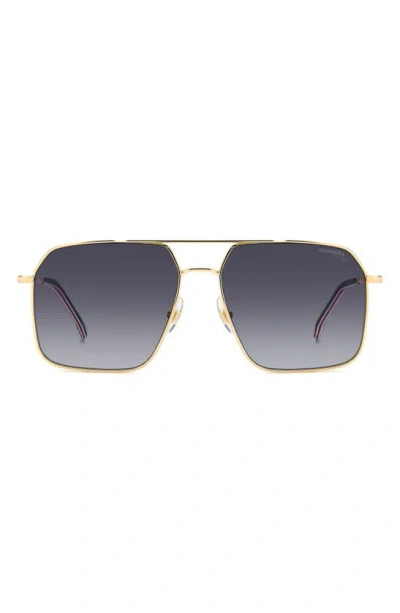Carrera Eyewear 59mm Gradient Aviator Sunglasses In Black