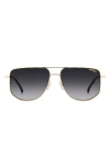 Carrera Eyewear 59mm Gradient Navigator Sunglasses