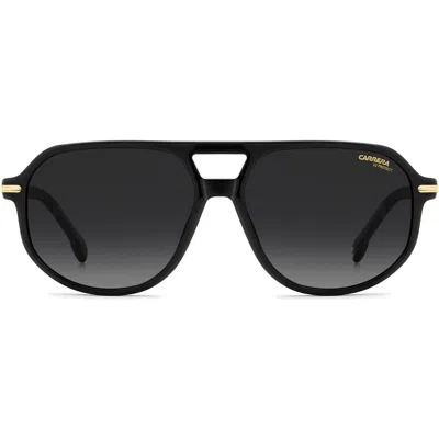 Carrera Eyewear 59mm Gradient Navigator Sunglasses In Black