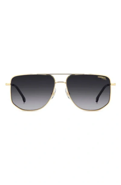 Carrera Eyewear 59mm Gradient Navigator Sunglasses In Gray