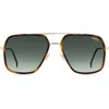 Carrera Eyewear 59mm Gradient Rectangle Aviator Sunglasses