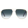 Carrera Eyewear 61mm Gradient Navigator Sunglasses In Multi