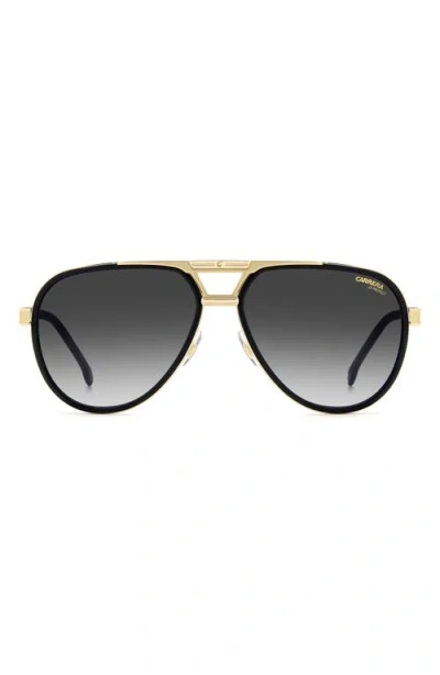 Carrera Eyewear 61mm Gradient Pilot Sunglasses