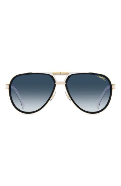 Carrera Eyewear 61mm Gradient Pilot Sunglasses