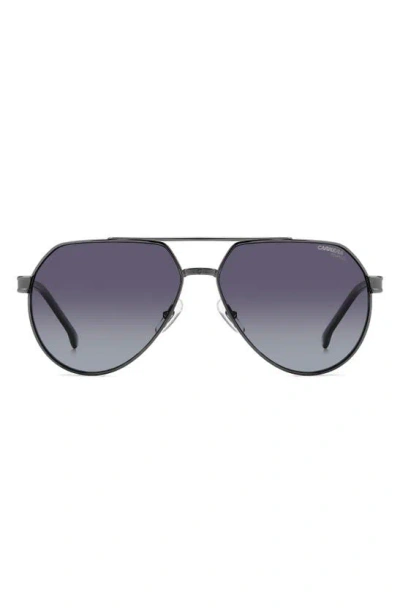 Carrera Eyewear 62mm Gradient Aviator Sunglasses In Black