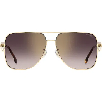 Carrera Eyewear 63mm Oversize Square Sunglasses In Multi