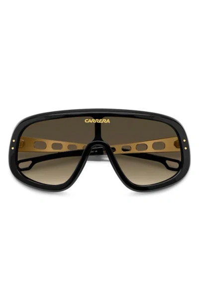 Carrera Eyewear 99mm Flaglab 17 99mm Shield Sunglasses In Black