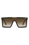 Carrera Eyewear 99mm Oversize Gradient Shield Sunglasses In Multi