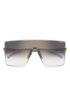 Carrera Eyewear 99mm Shield Mask Sunglasses In Gray