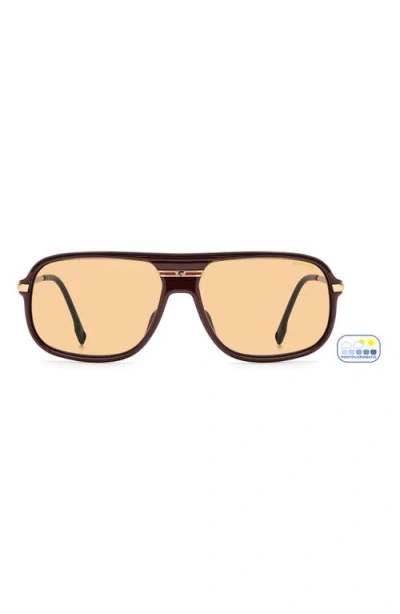 Carrera Eyewear C Sport 62mm Oversize Rectangular Sunglasses In Multi