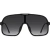 Carrera Eyewear C Sport 99mm Gradient Shield Sunglasses In Black