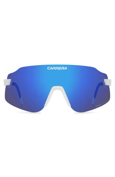 Carrera Eyewear C Sport 99mm Shield Sunglasses In Orange