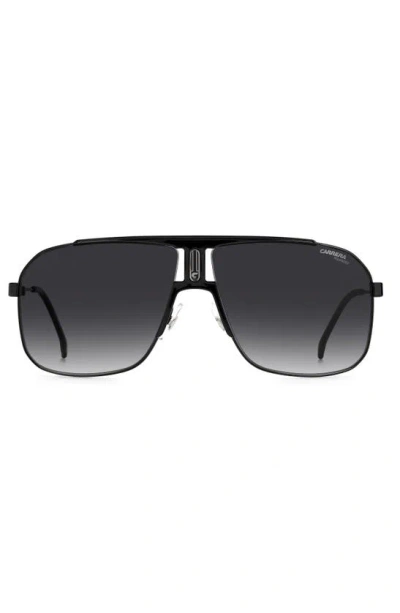 Carrera Eyewear Carrera 65mm Rectangular Sunglasses In Oxford1