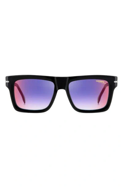 Carrera Eyewear Festival 54mm Gradient Rectangular Sunglasses In Purple
