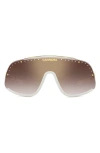 Carrera Eyewear Flaglab 16 99mm Gradient Shield Sunglasses