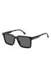 CARRERA EYEWEAR VICTORY 54MM POLARIZED RECTANGULAR SUNGLASSES