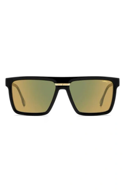 Carrera Eyewear Victory 58mm Rectangular Flat Top Sunglasses In Multi
