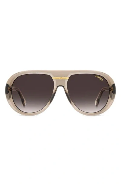 Carrera Eyewear Victory 59mm Gradient Pilot Sunglasses In Green