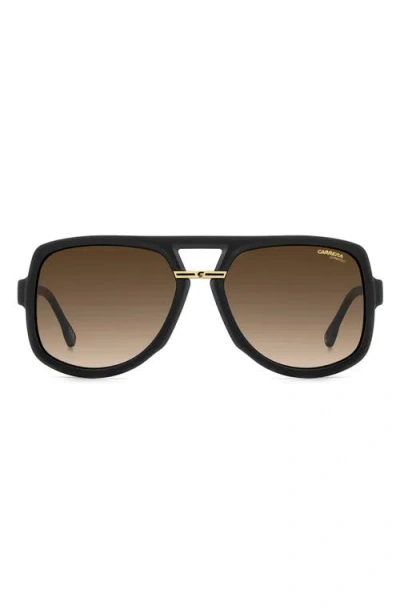 Carrera Eyewear Victory 59mm Gradient Square Geometric Sunglasses