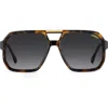 Carrera Eyewear Victory 'c' 60mm Double Bridge Gradient Square Sunglasses In Gray