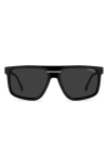Carrera Eyewear Victory C 60mm Square Flat Top Sunglasses In Black