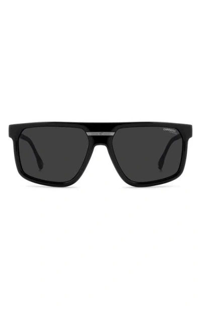 Carrera Eyewear Victory C 60mm Square Flat Top Sunglasses In Black